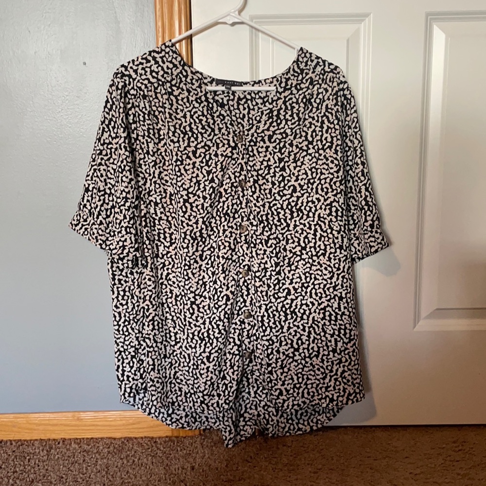 West Kei Leopard Blouse